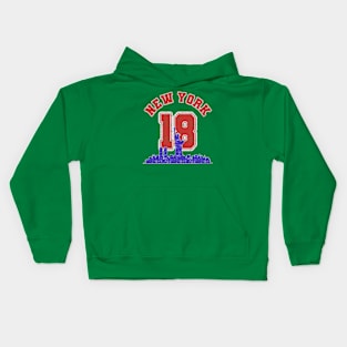 New York Vintage Varsity 18 Kids Hoodie